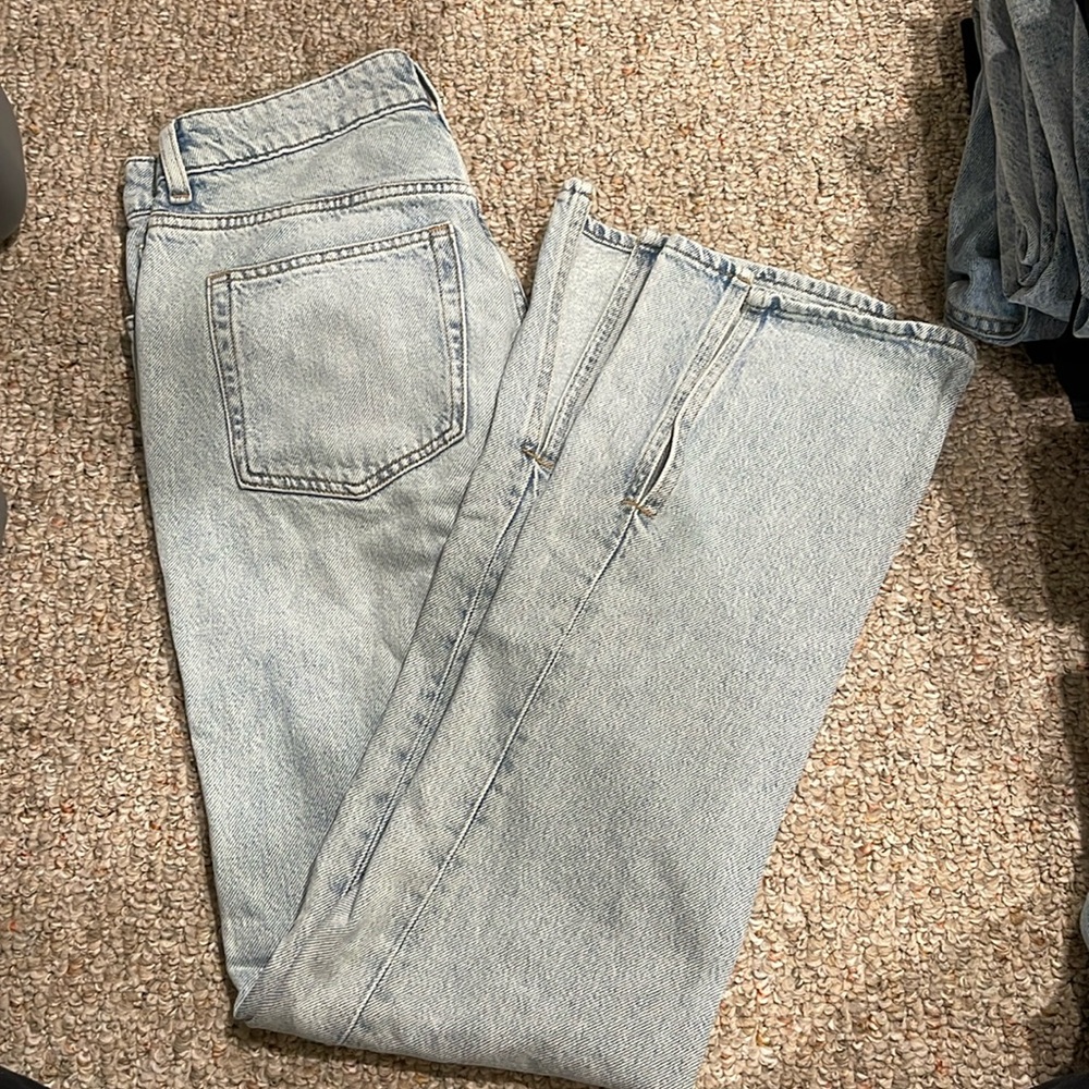 H&M Side Slit Jeans